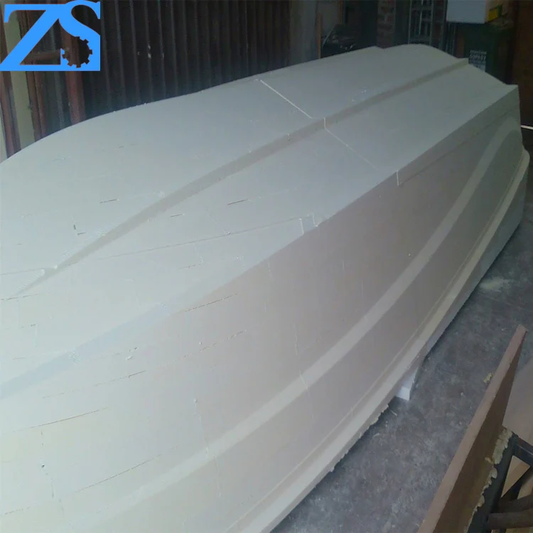Abrasion resistance epoxy resin tooling board for yacht mold