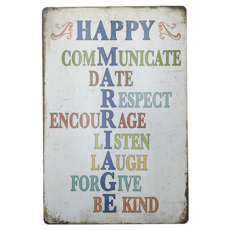 
2018 popular 20x30cm retro metal sign painting hotsale vintage tin signs wall decoration for bar 