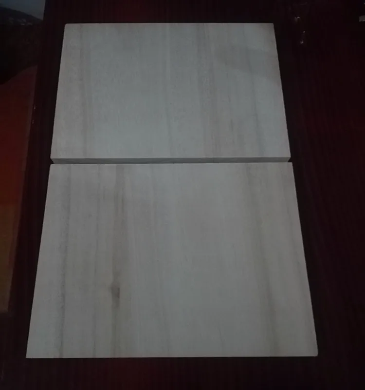 12 mm thick paulownia balsa wood board