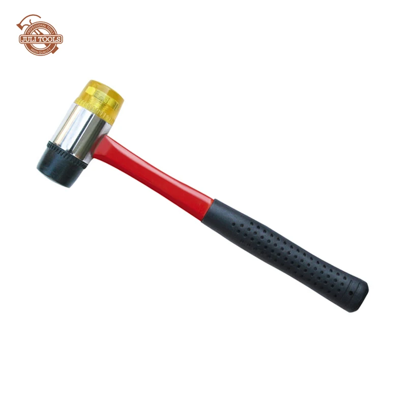 Soft Face Hammer With Plastic-Coating Handle