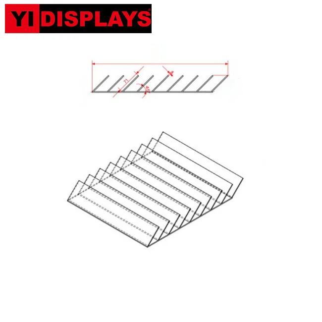 Индивидуальные эскимо Дисплей лоток рожок мороженого акриловый дисплей эскимо дисплей стенд