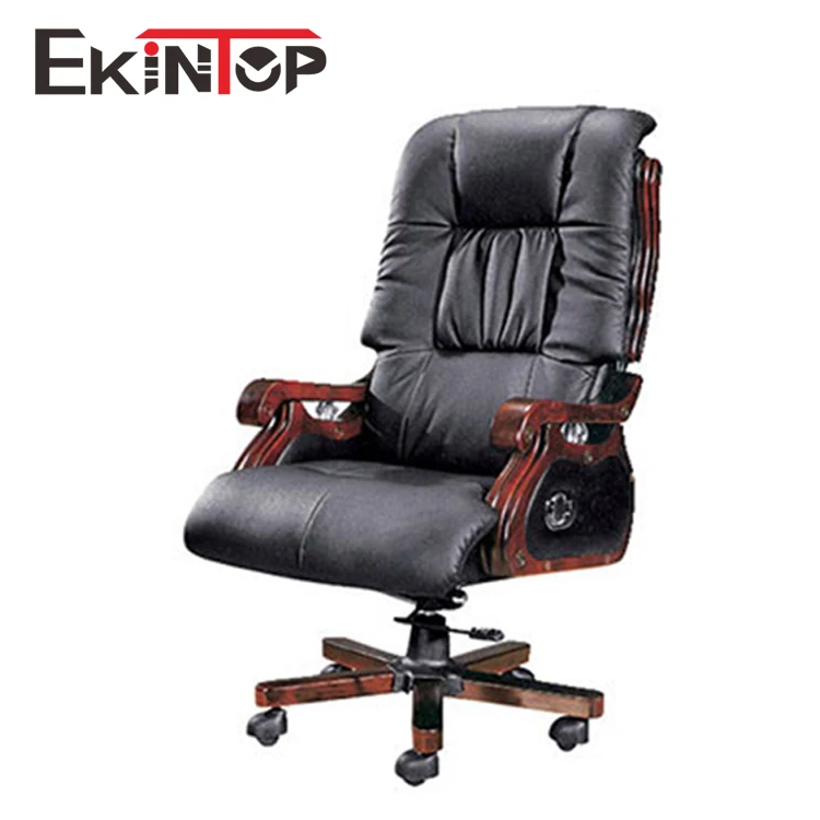 Ekintop Luxury Adjustable and Movable manager high chair/Office seat/Executive office chair