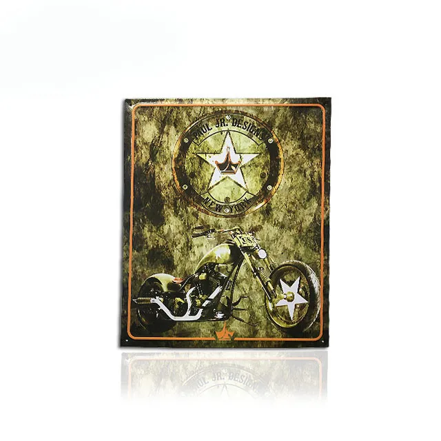 
BEST China Supplier Custom Metal Sign Wall Decorative Tin Sign Customized Vintage Retro Tin Sign Craft for Bar 