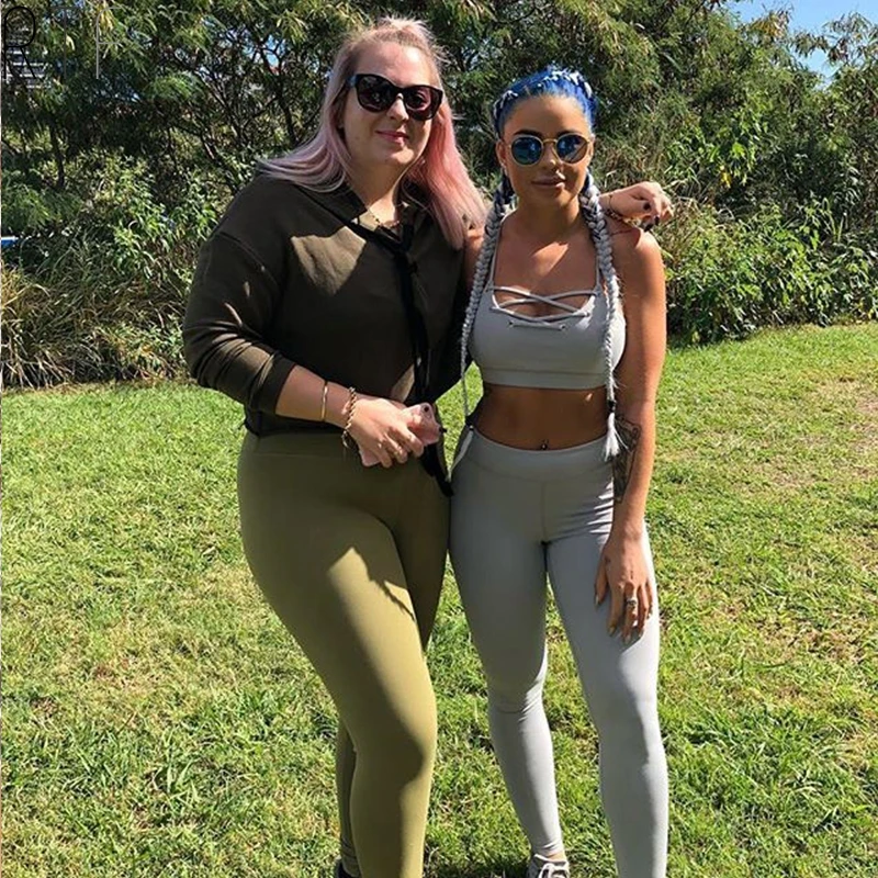 OEM athletic apparel manufacturers active wear tights set women