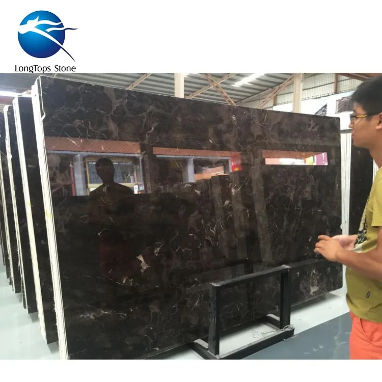 Wholesale dark emperor brown marble brown