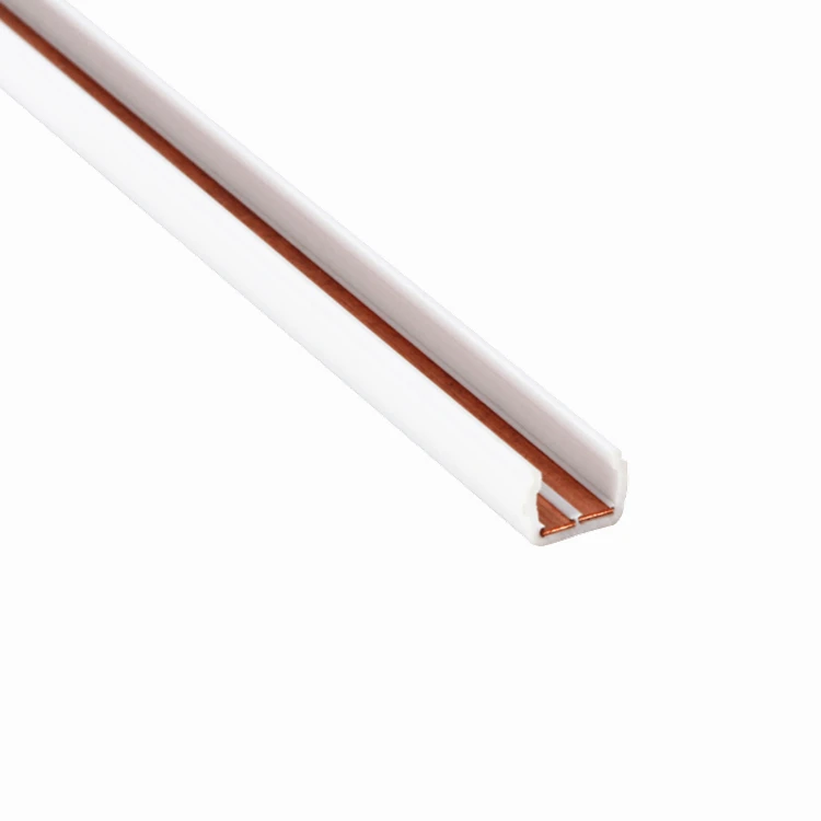 Рельсовая система профиля Соэкструзии из ПВХ и меди