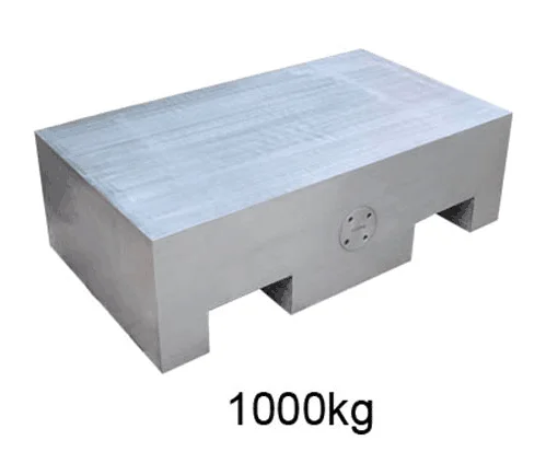 M1 1000kg calibration weights 1 ton test weight 500kg test weights