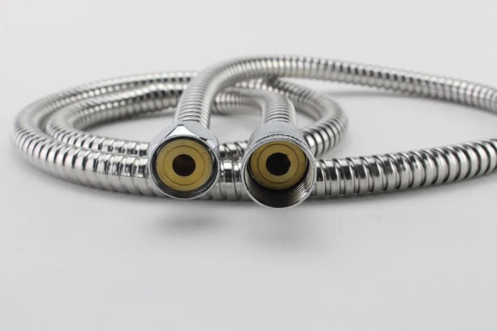 
Green-GutenTop Double Lock with Brass Nut stainless steel wire braiding toilet flexible shower hose 