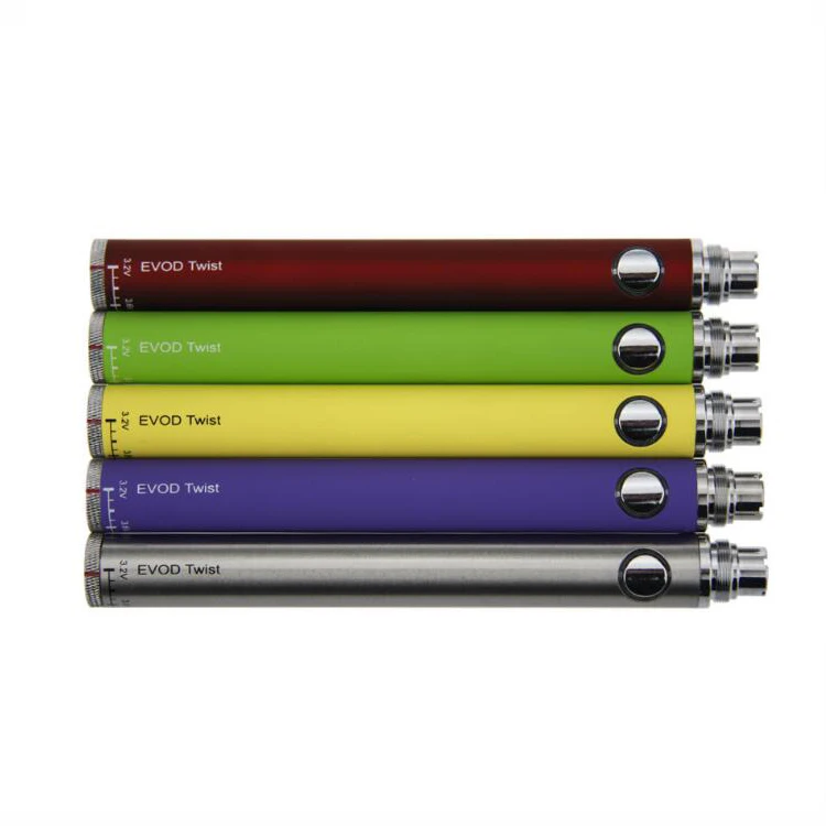
EVOD twist variable voltage battery 3.2 - 4.8V vv evod twist battery fit EVOD BCC MT3 CE4 CE5 ego atomizers 