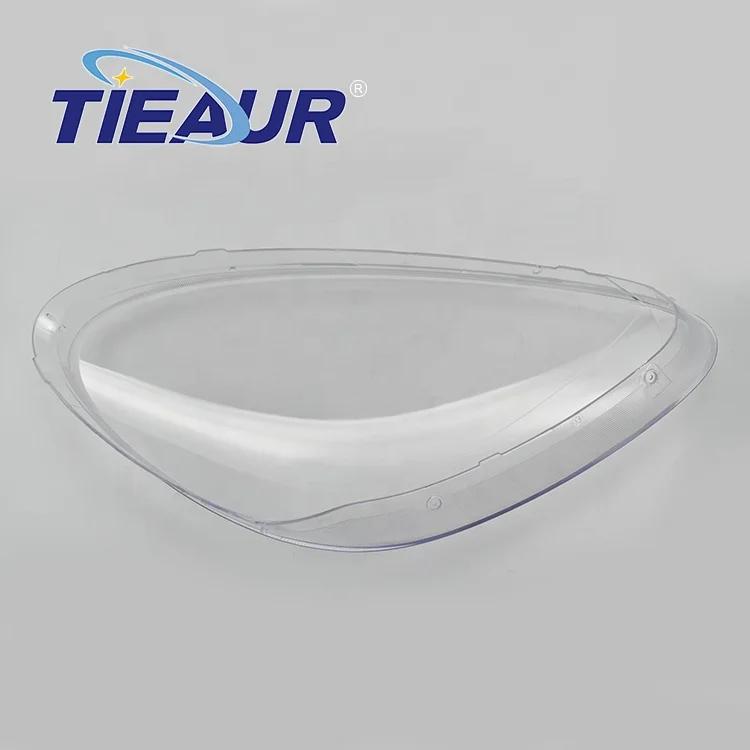 TIEAUR auto parts transparent headlight glass lens cover for Cayennee 2011-2014 Year