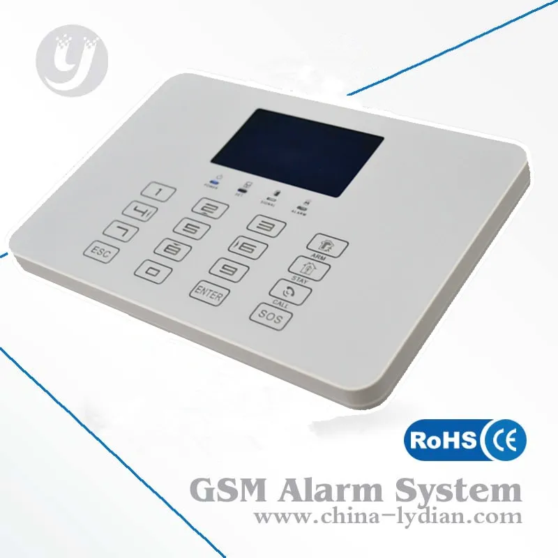 Система охранной сигнализации / GSM сигнализация беспроводной домашней охранной безопасности