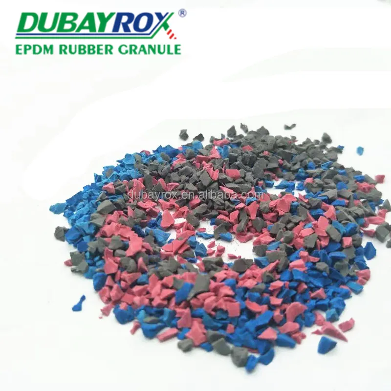  Полиуретановые резиновые гранулы EPDM по заводской