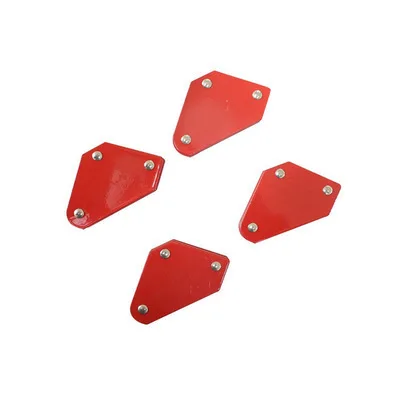 
9Lb mini set of 4pcs triangular welding holder positioner fixer locator without switch magnetic fixed angle tool 9Lb 