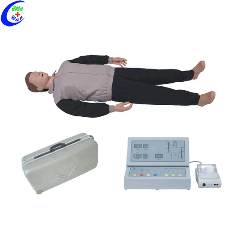 Medical Full Body Mannequin Professional First Aid CPR Dummy Adult Manikin Medical Advanced Practi-man CPR Training Manikin