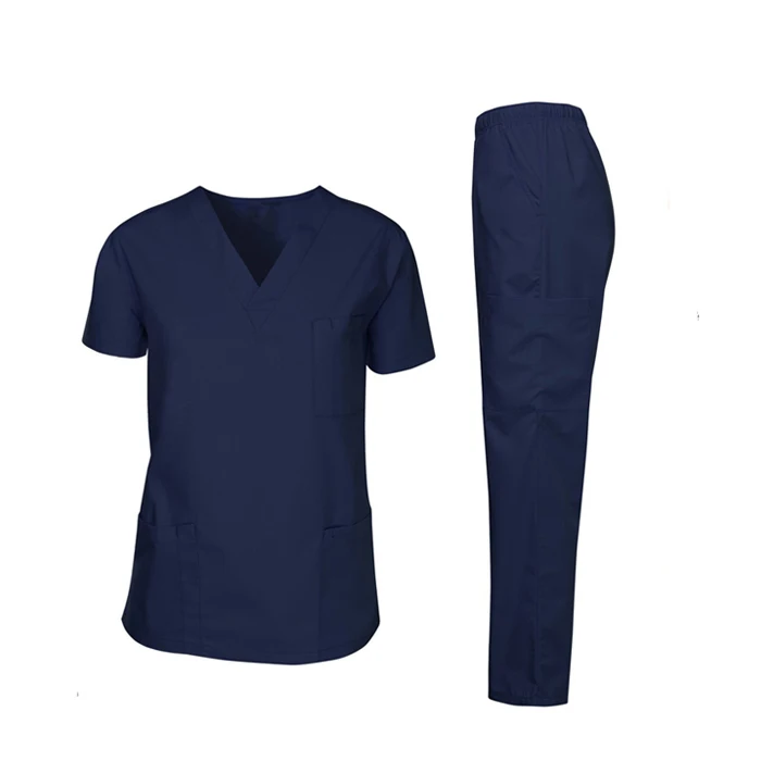 
Designer Custom Fashion Hospital Nurse Uniform Medical Scrubs Wholesale 