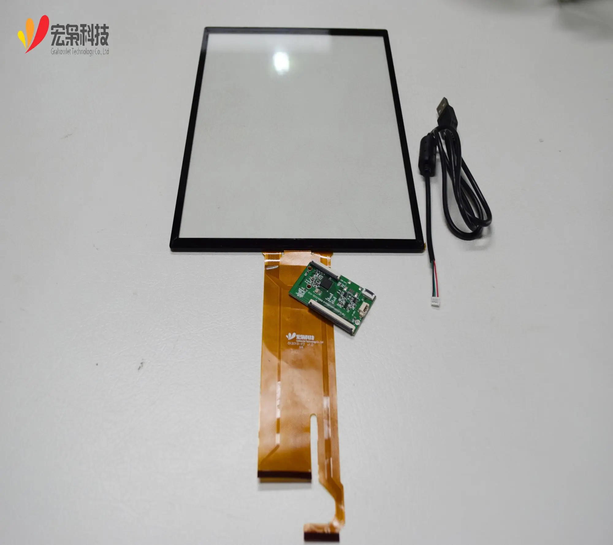 Explosion-proof USB/IIC Customized 4.3, 5.6, 7.8, 10.1, 12.1 inch industrial capacitive touch screen panel