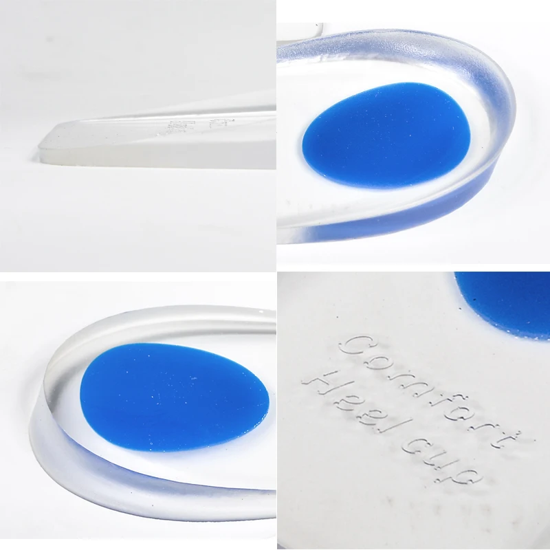 Ready To Ship Shock Absorption Silicone Heel Cup For Relief The Pain Of Heel
