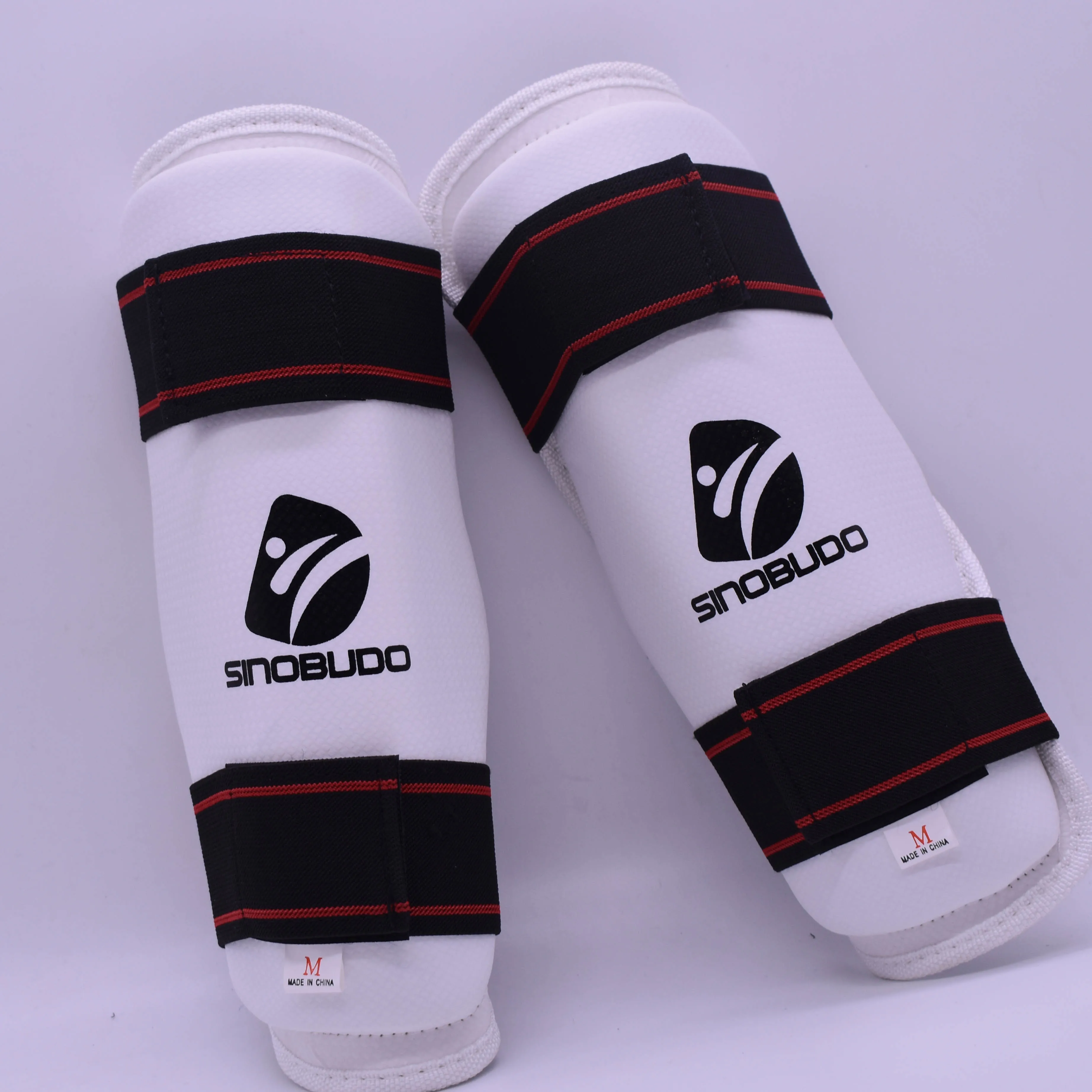 Professional leather taekwondo shin guard arm guard for sale