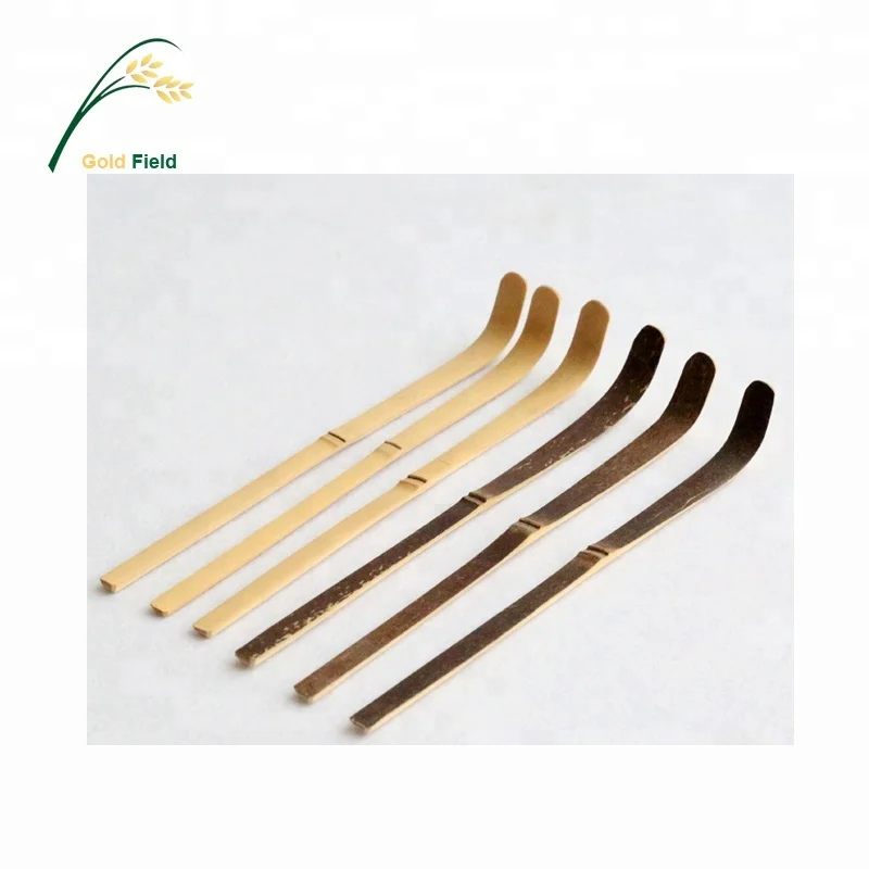 Japanese Exported Black Bamboo Matcha Spoon