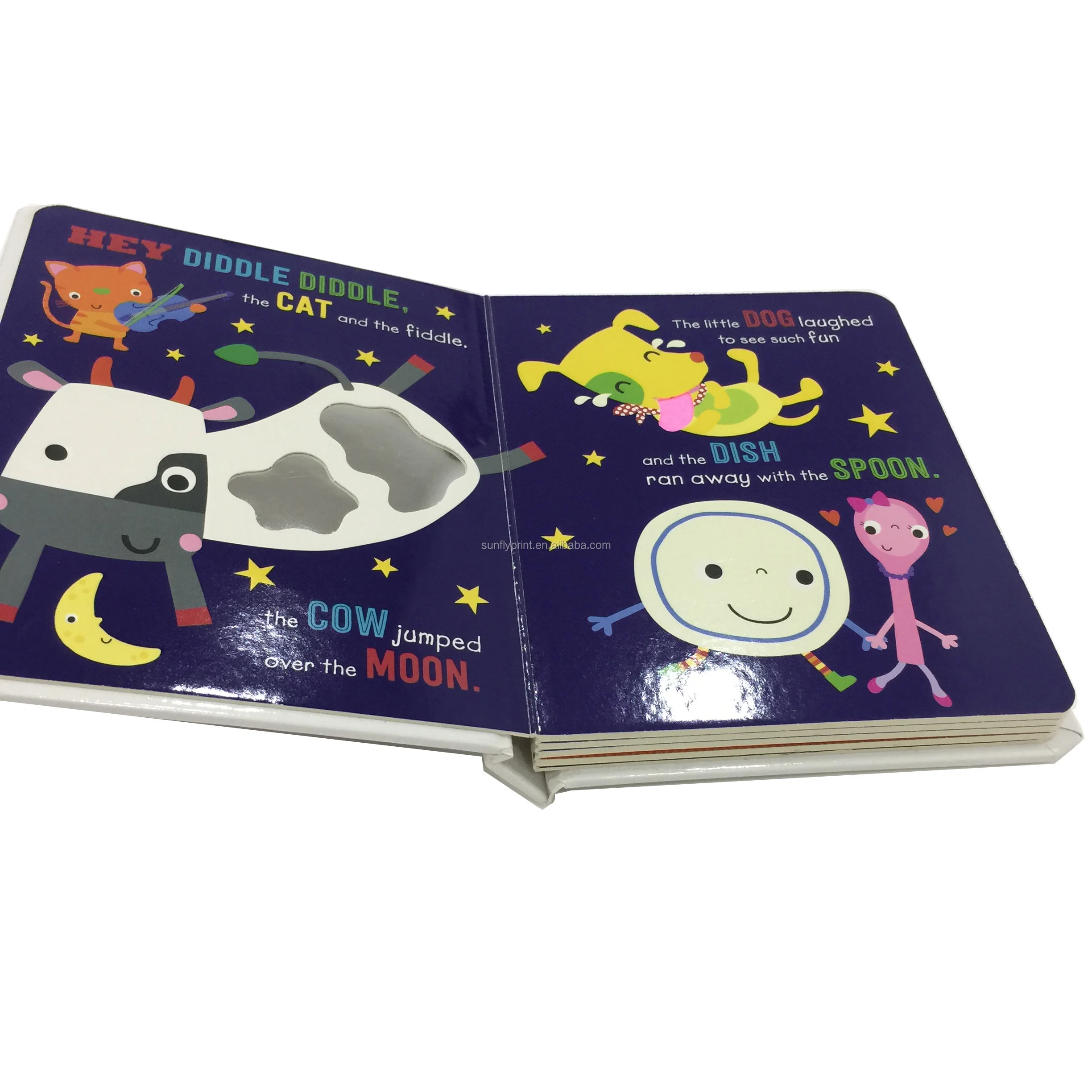 High Quality Paper Printing Services Cheap Comic Printing Kids Cardboard Book with packing box