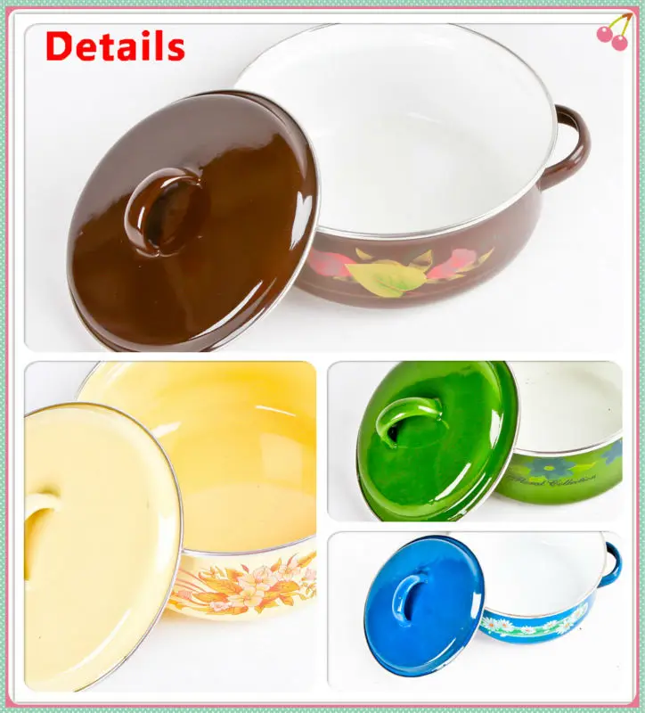 Эмалированная кастрюля