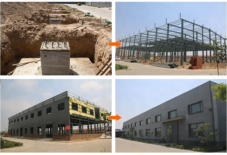 manufacture cheap BF prefabricated steel structures for small godown