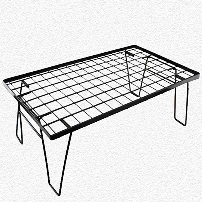 Новый дизайн, лидер продаж, складной мини-гриль с круглой трубкой из нержавеющей стали, инструменты для барбекю, портативный гриль для барбекю на древесном угле для приготовления пищи и пикника