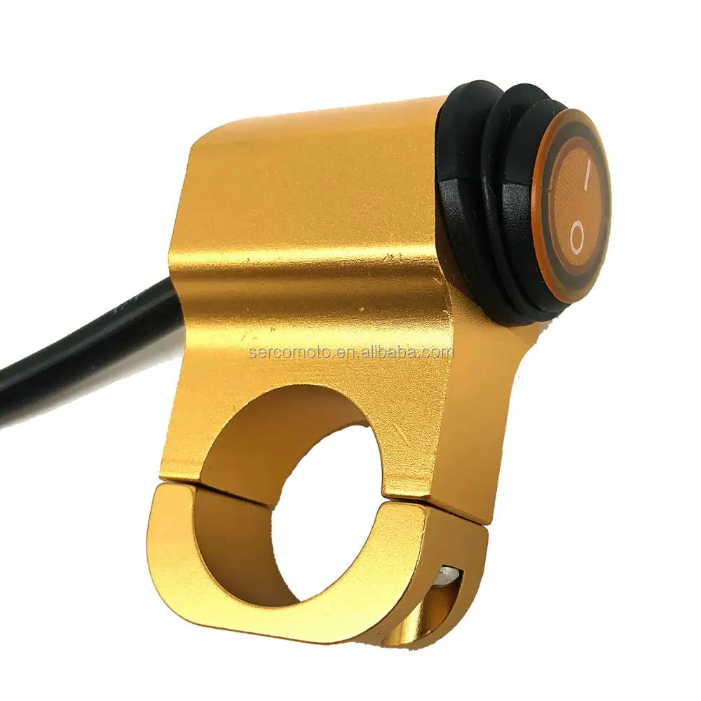 New And High Quality 12v 16a Waterproof Motorcycle Handlebar Switch