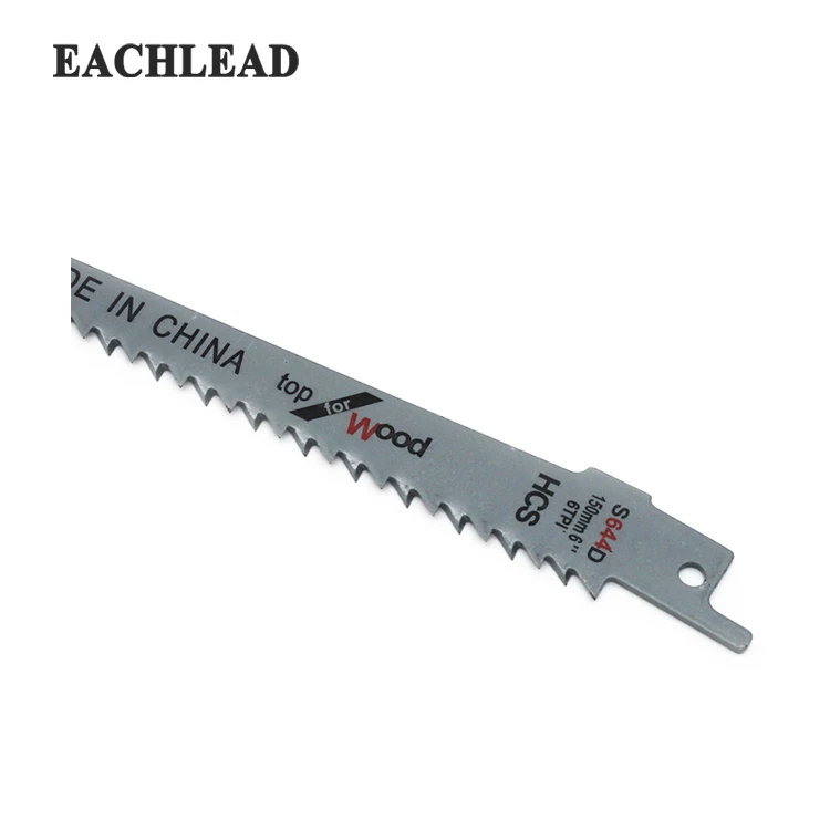 Electric saw fitting reciprocating / Sabre saw blades fast cut wood/plastic pipe item S644D