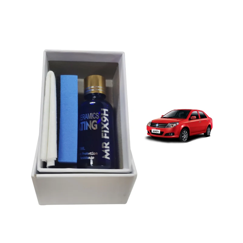 Auto mobile body nano 9H ceramic coating protecting High gloss