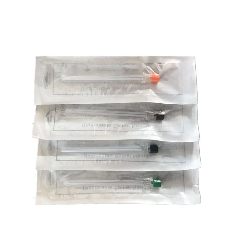 
Disposable Spinal needle quincke tip or pencil point tip 
