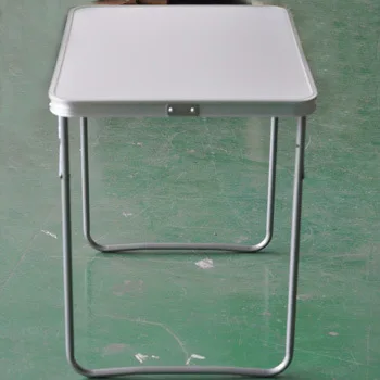 portable steel leg aluminum tabletop small laptop coffee suitcase camping picnic folding table