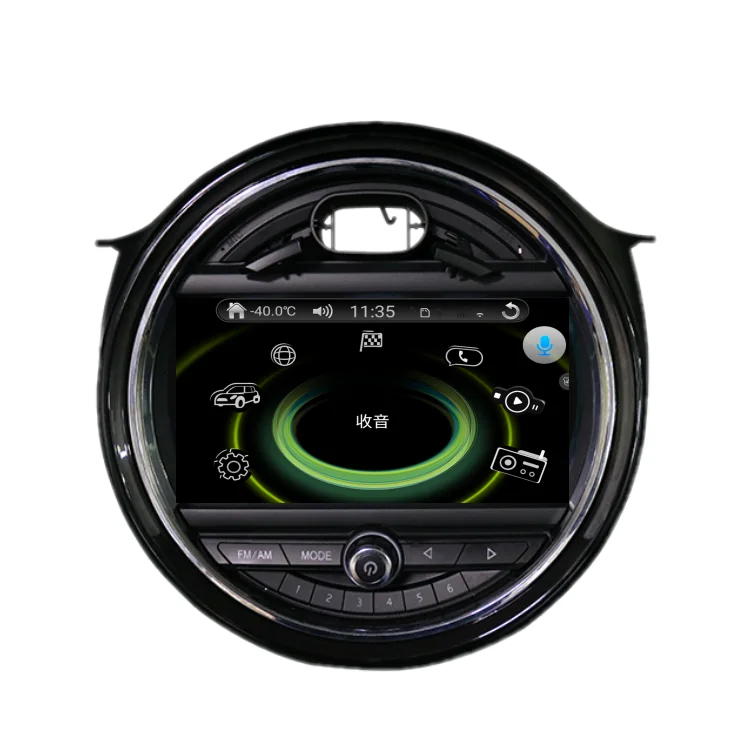 Bosstar car multimedia system with BT android audio stereo for  BMWs mini 2016 coopers with plug and play