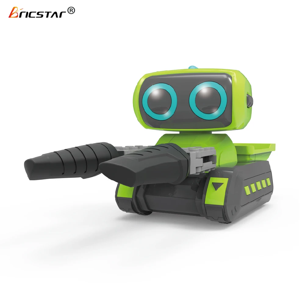 Bricstar Engineering forklift steam robot programmable toy with energy seting game