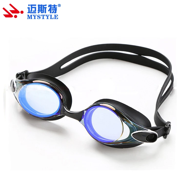 Swimming Goggles, Polarized UV Protection Waterproof Anti-Fog Adjustable Strap Comfort fit for Unisex Adult Men Women