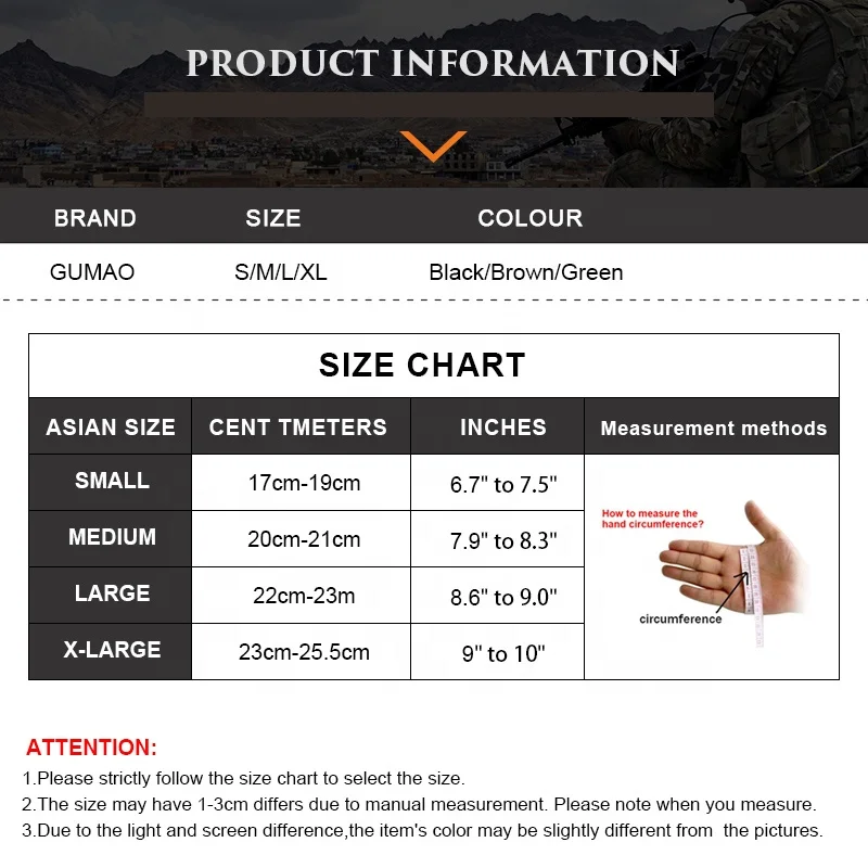 Outdoor Motorcycle Hard Knuckle Fingerless Gloves Motorbike Motocross Military Tactical Hunting Cycling Half Finger Protective