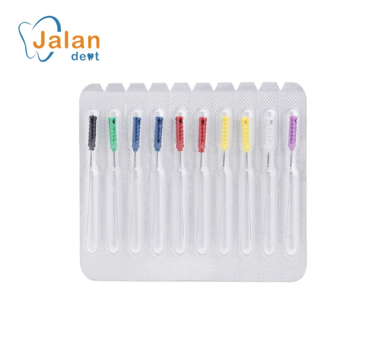 Dental Barbed Broach For Hand Use Dental Nerve Broach Dental Root Canal File