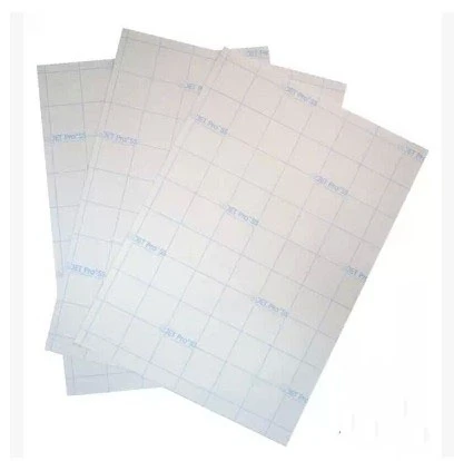 Factory Direct Self Weeding Transfer Paper Laser Dark No Cut A Foil And B Paper Heat Transfer Sticker