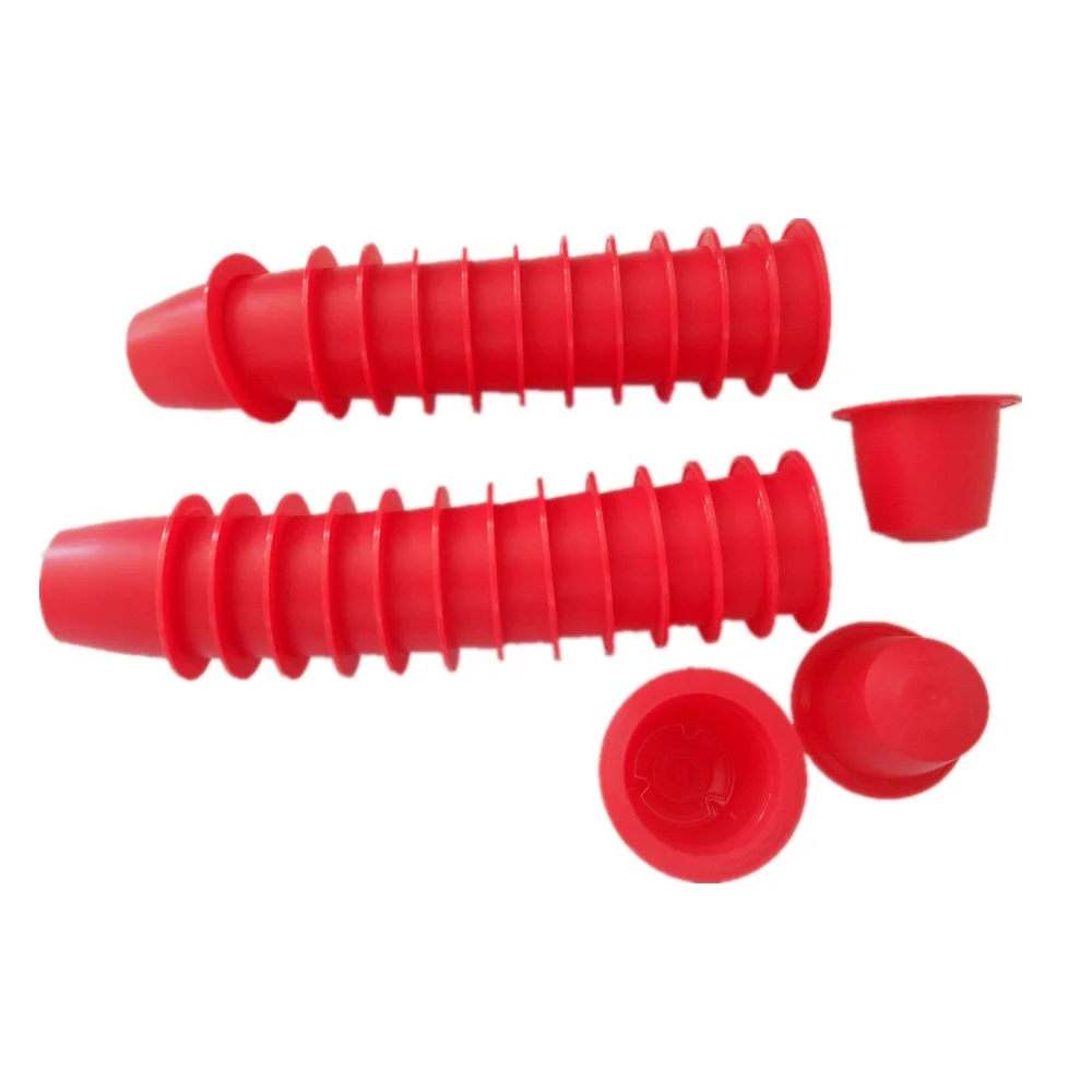 100% биоразлагаемый нетоксичный PLA пластик nespresso кофе капсулы и крышки совместимый тип