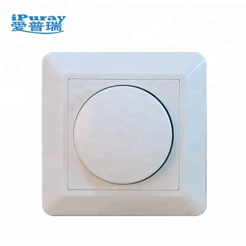 Eu Standard LED dimmer switch push Button rotary knob  wall lighting switch particular fasion shape good quantity