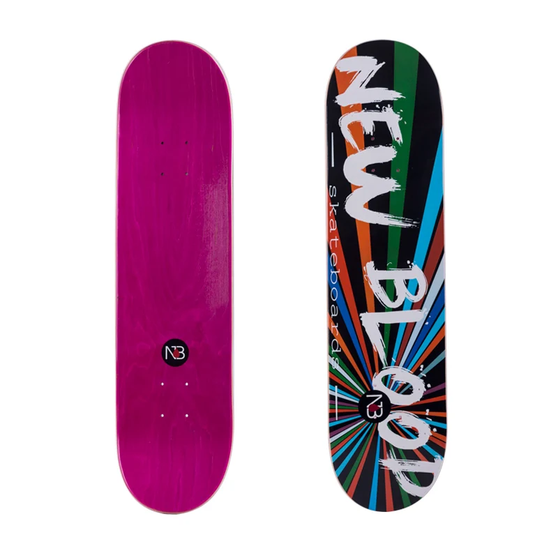 
New designs Factory custom skateboard deck wholesale complete maple skateboard company 