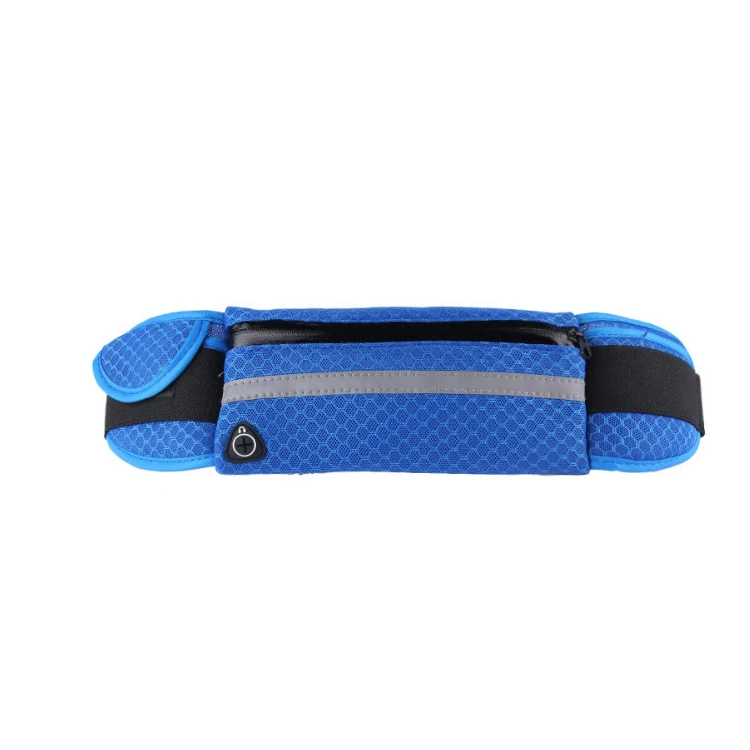 Waterproof soft polyester fitness sport running belt waist bag for cell phone money