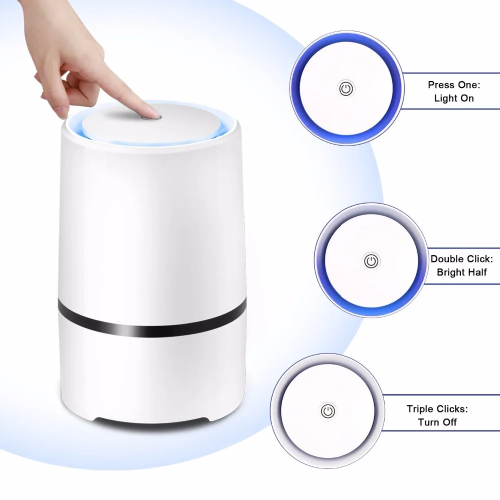 
USB Air Cleaner True Hepa Homes Air Purifier Air Purifier Hepa Filter 