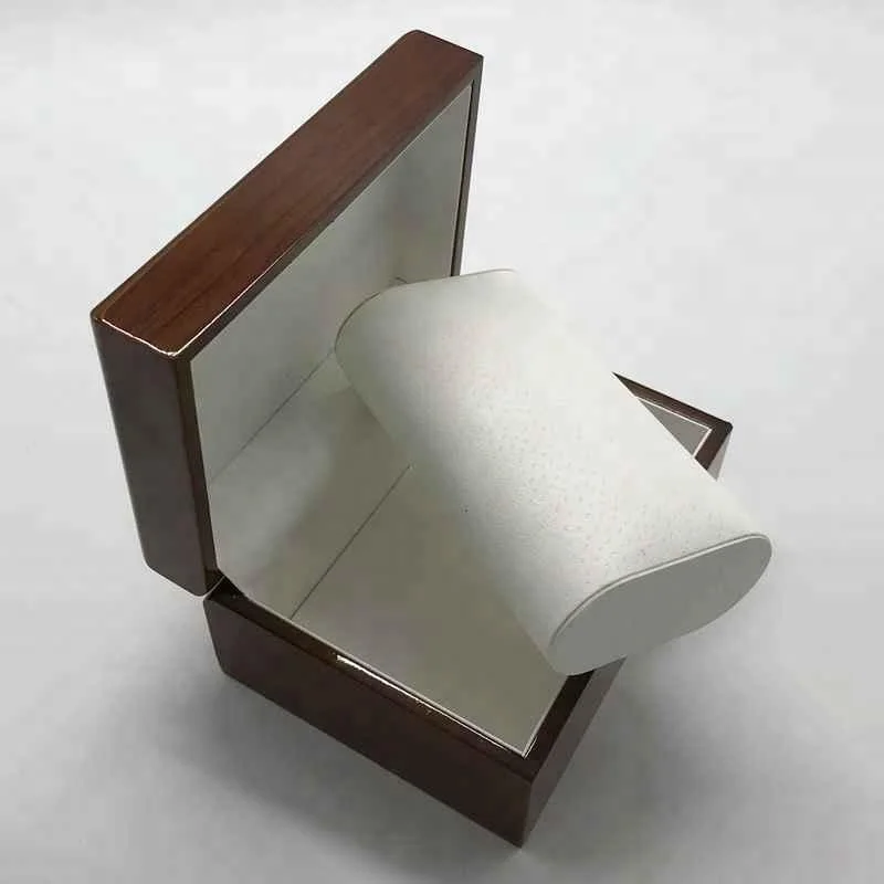 
Дешевая роскошная мужская деревянная коричневая коробка для часов из искусственной кожи ювелирные изделия браслет ремень и часы Подарочная коробка упаковочная коробка 