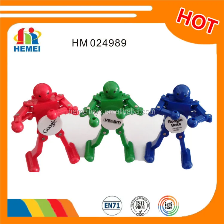 custom wind up dancing robot toy
