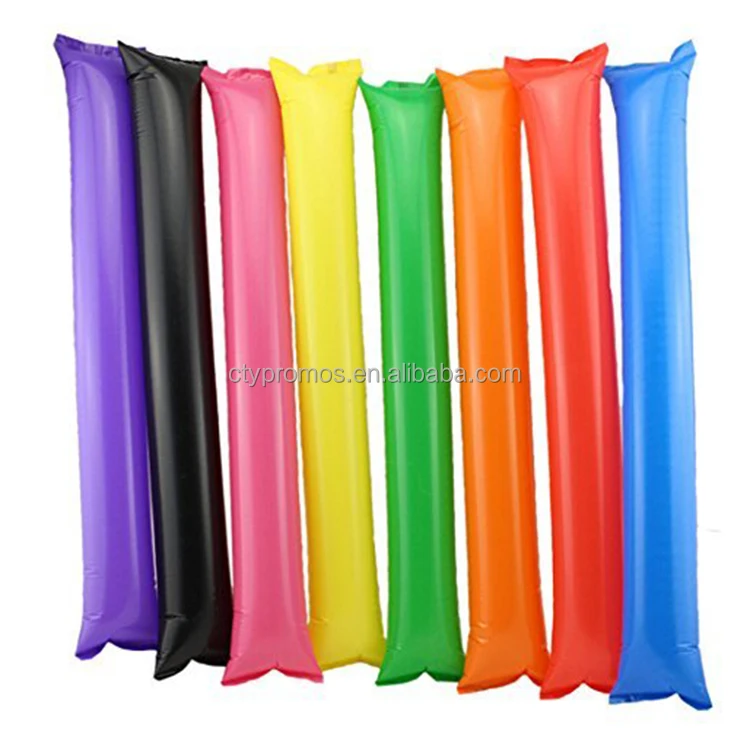 
LED Light Up Football Game Noise Makers, Inflatable Noise Makers, Cheering Sticks 