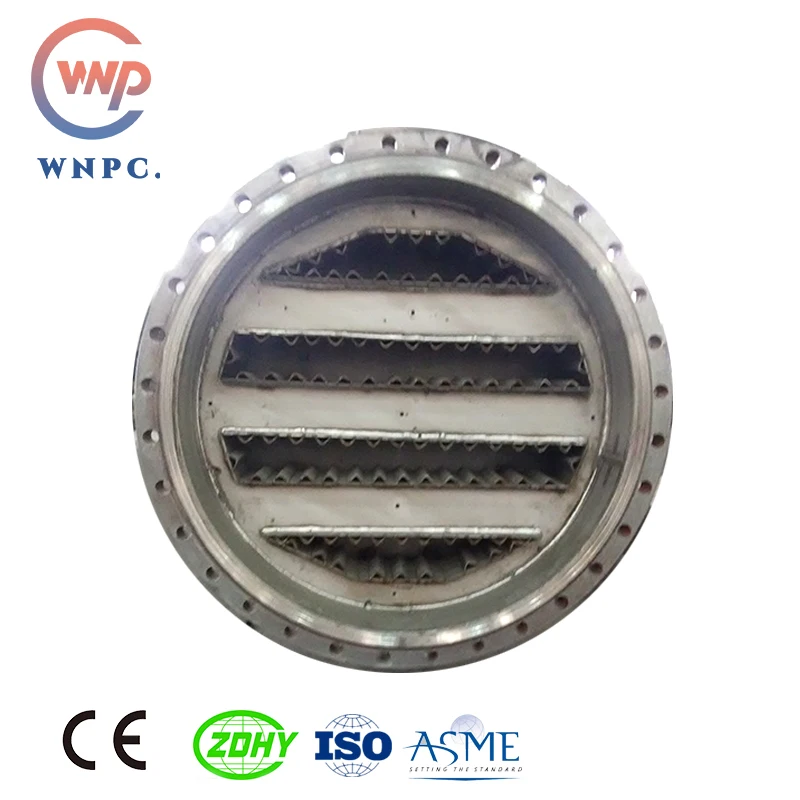 shell and tube  heat exchanger for chemical and medical use