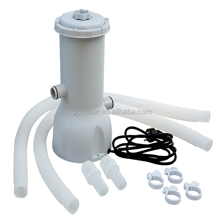 1000 Gallons ETL CE Cartridge Filter Pump Best Way to Clean Intex above Ground Swimming Pool Suitable Made of PP & ABS Material