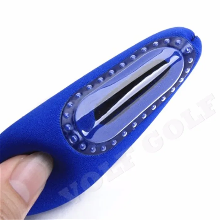 
10pcs BlueNeoprene Window Golf Head Covers Set Headcover for Irons 
