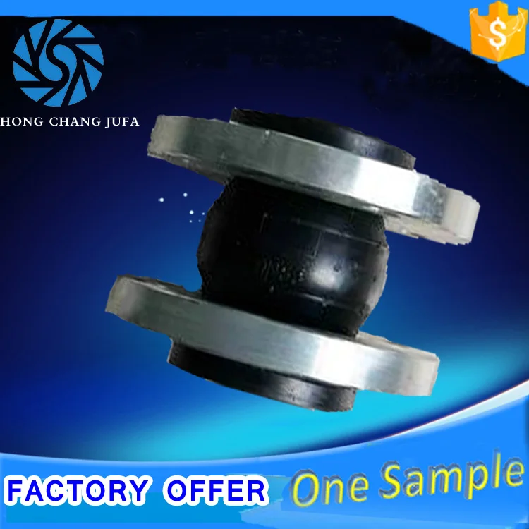 dn100 pn16 duct vibration isolator rubber pipe joints/ rubber expansion joint